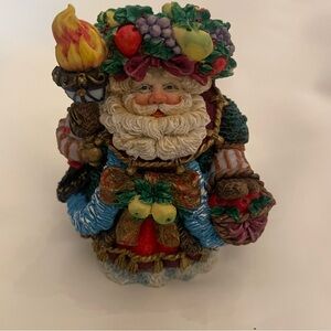 VTG Crinkle Claus Merry Old England Santa